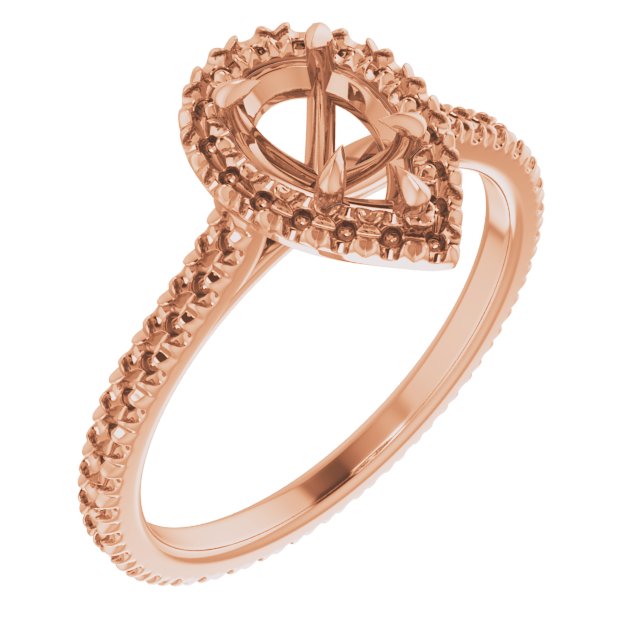 Halo-Style Eternity-Style Engagement Ring