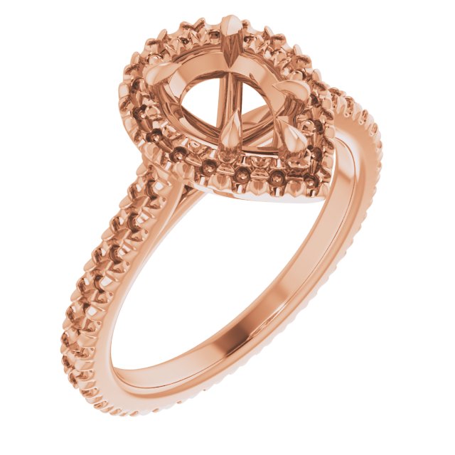 Halo-Style Eternity-Style Engagement Ring