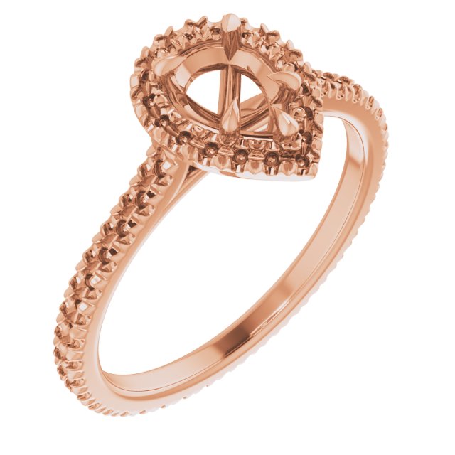 Halo-Style Eternity-Style Engagement Ring