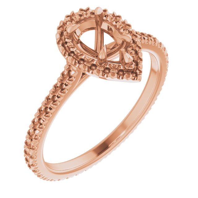 Halo-Style Eternity-Style Engagement Ring