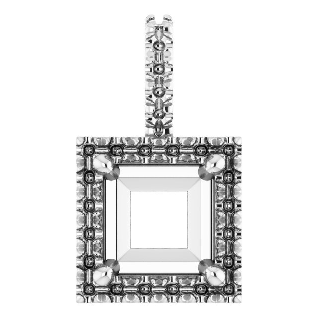 Halo-Style Pendant