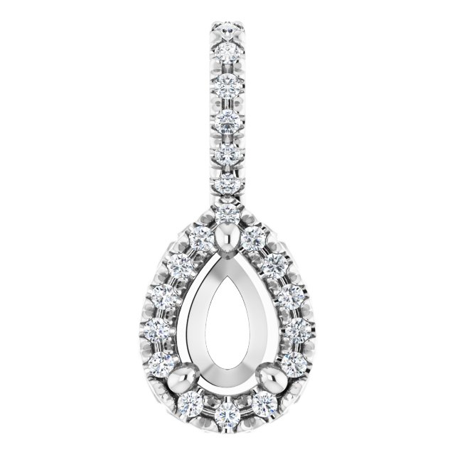 14k White Gold
