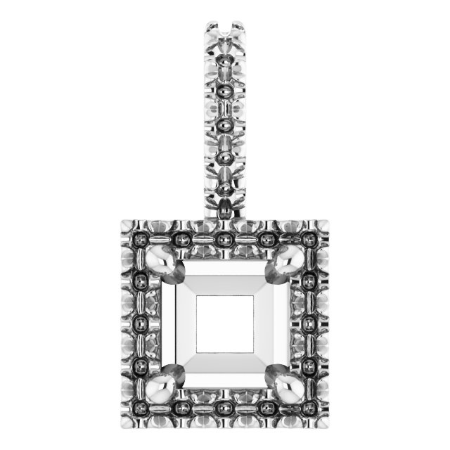 Halo-Style Pendant