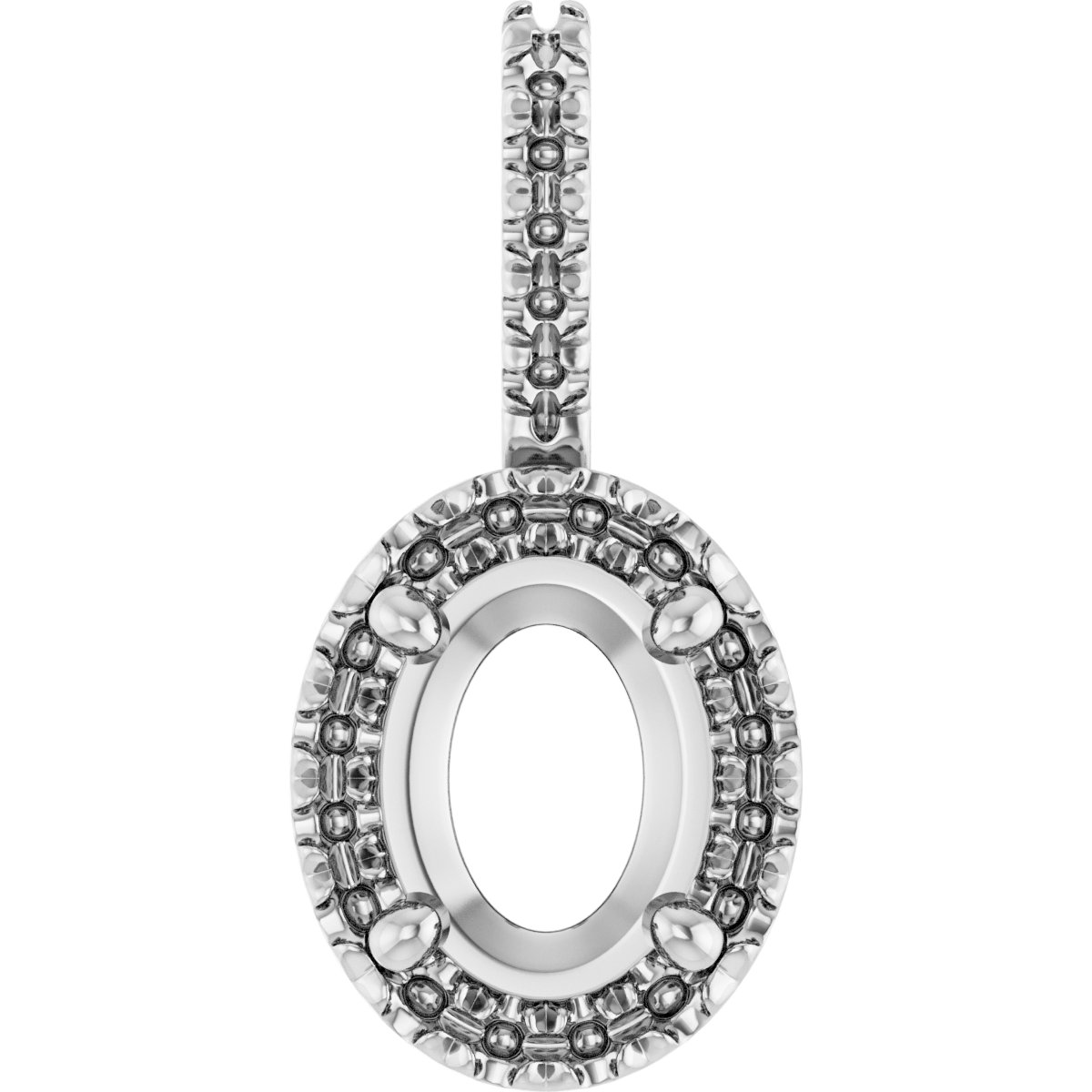 Halo-Style Pendant