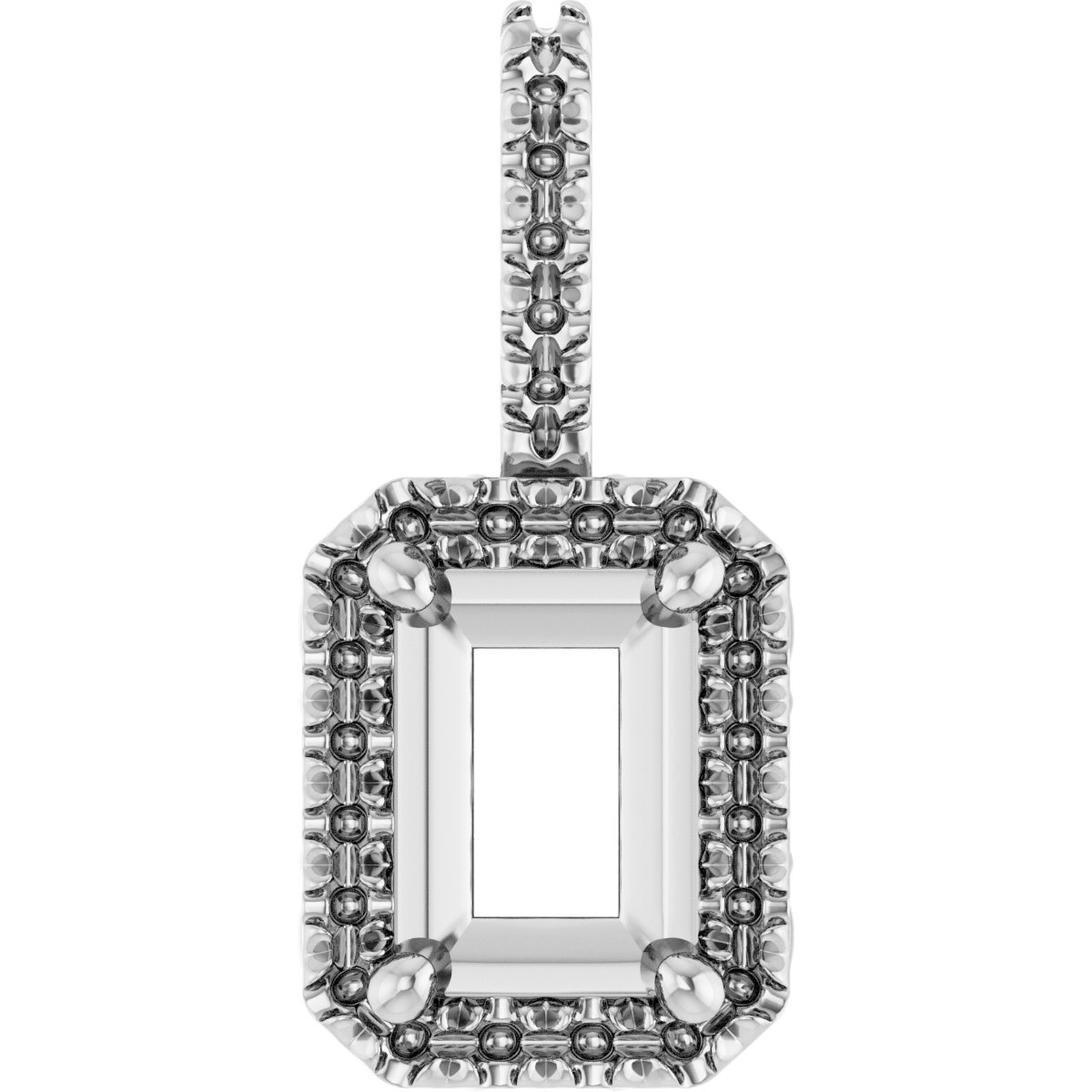 Halo-Style Pendant