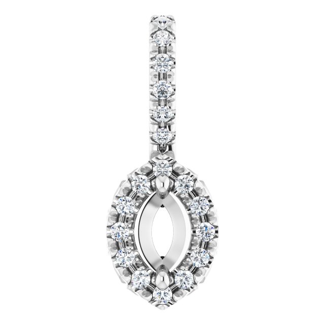 14k White Gold