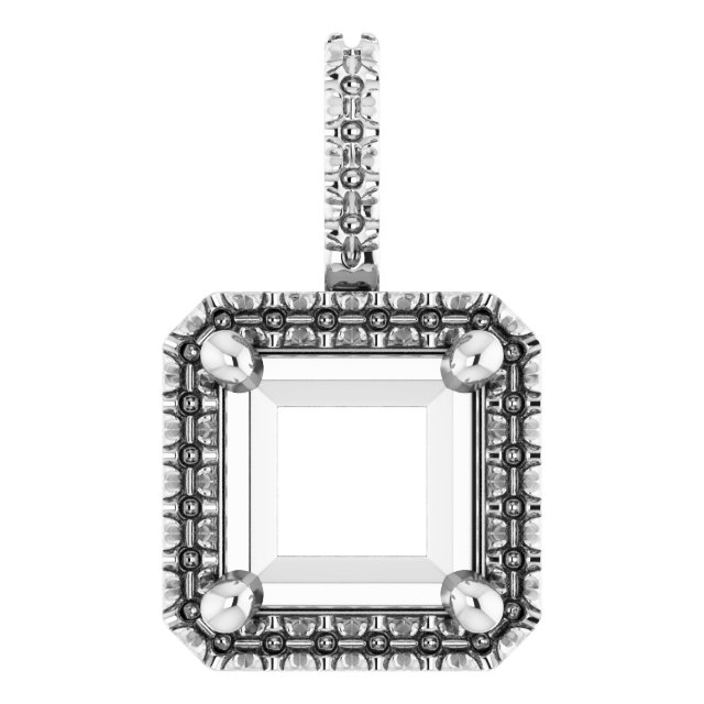 Halo-Style Pendant