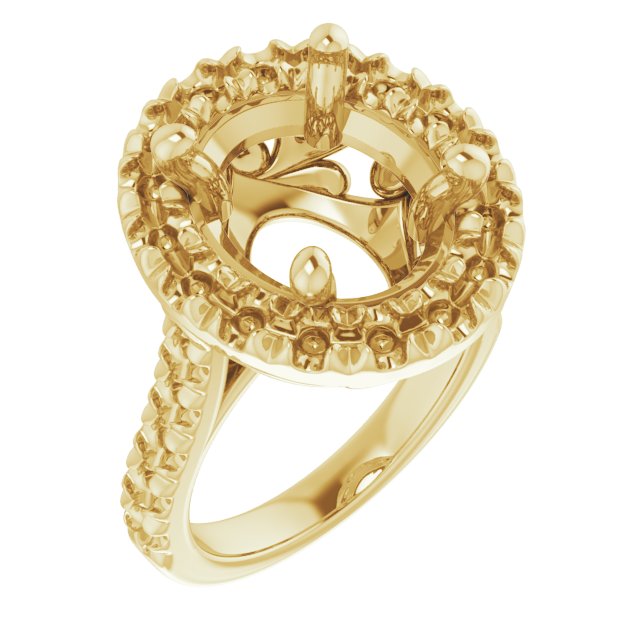 Halo-Style Ring