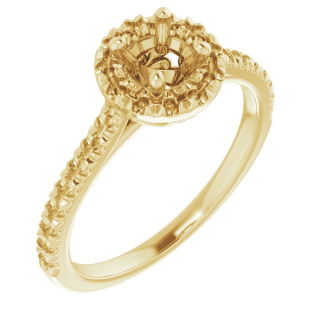 Halo-Style Ring