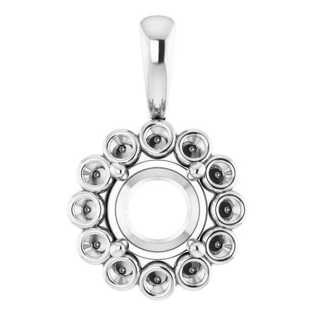 Halo-Style Pendant