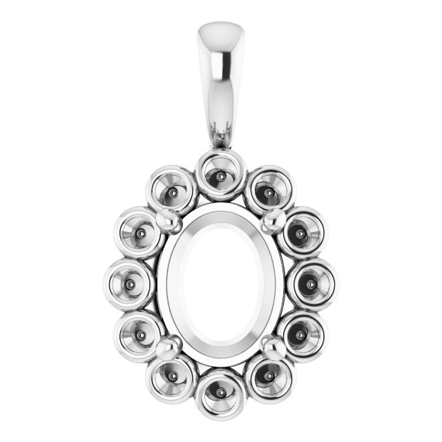 Halo-Style Pendant