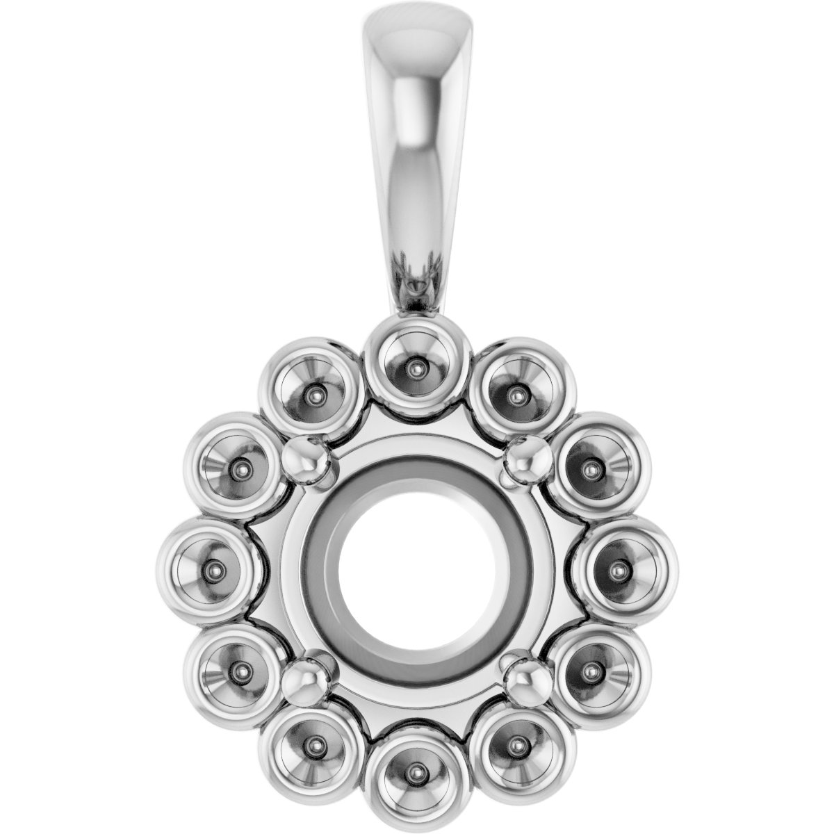 Halo-Style Pendant