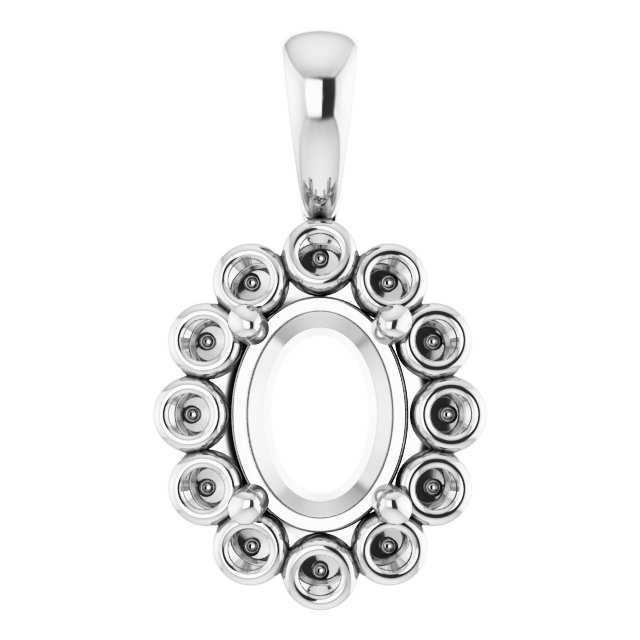 Halo-Style Pendant