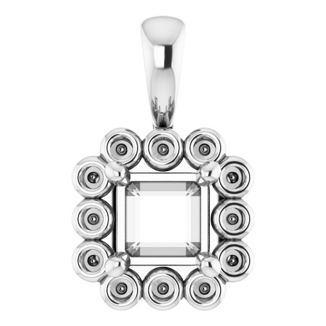 Halo-Style Pendant