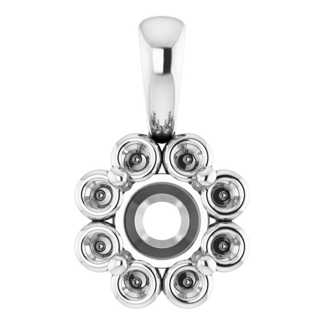Halo-Style Pendant