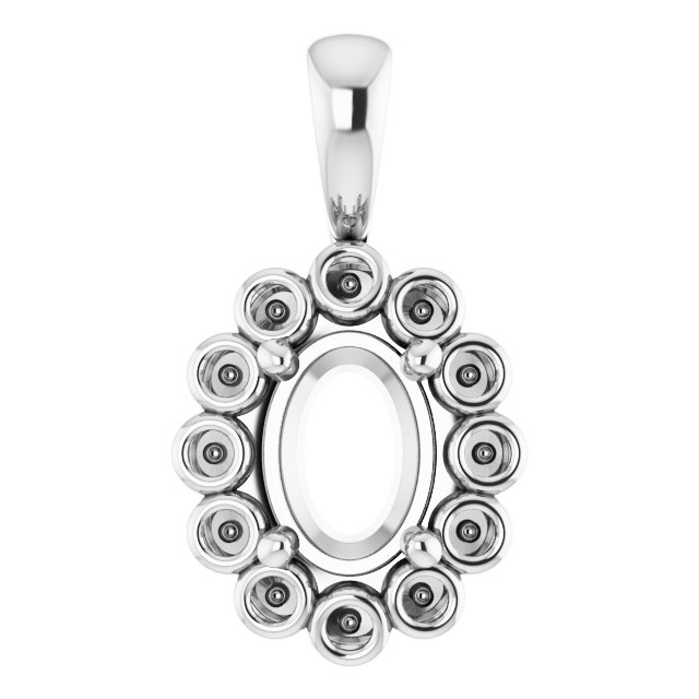 Halo-Style Pendant