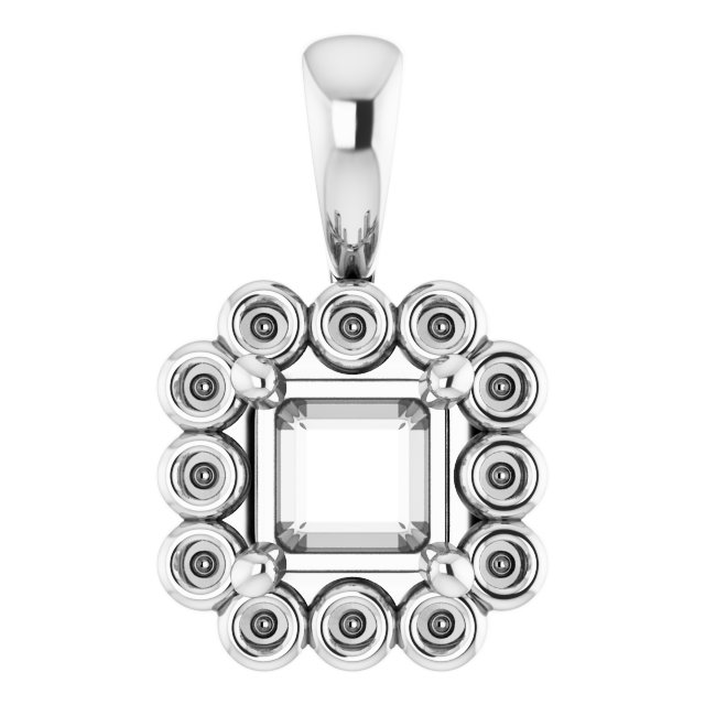 Halo-Style Pendant