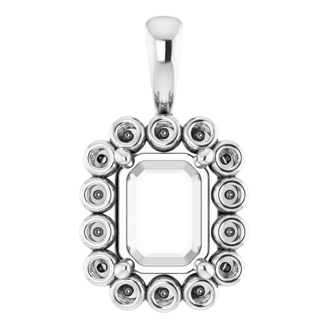 Halo-Style Pendant