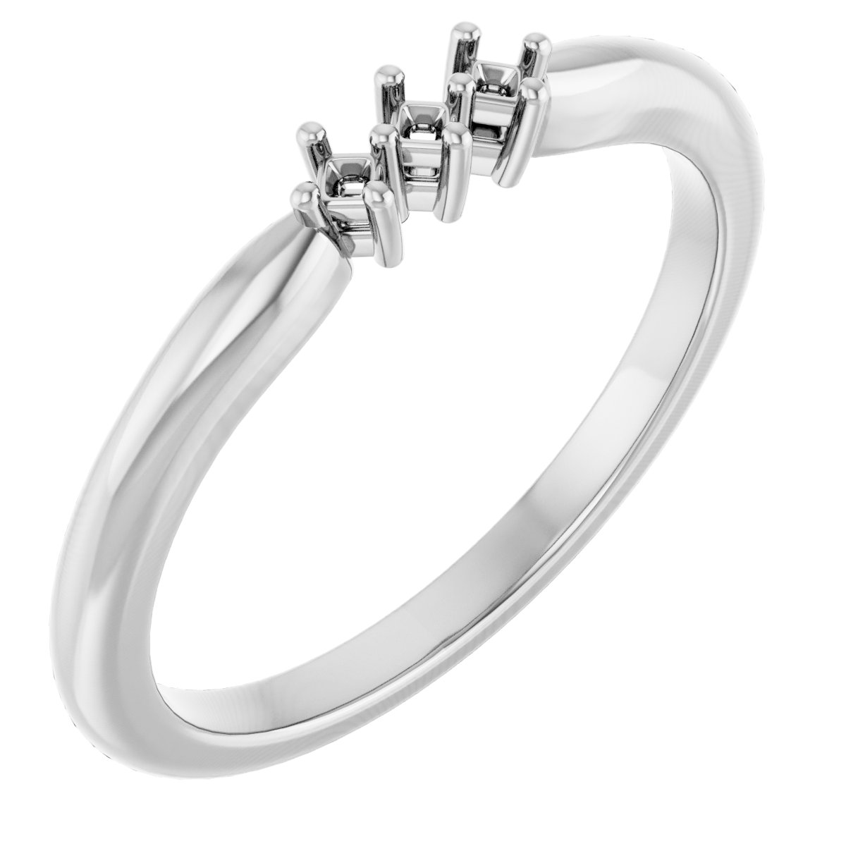 Three-Stone Anniversary Band