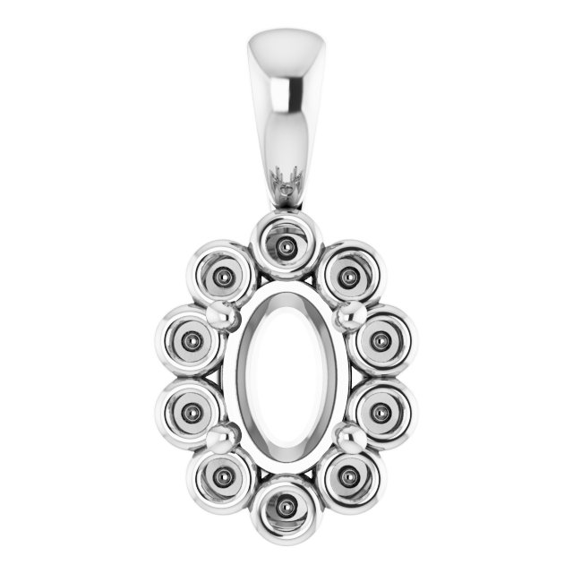 14k White Gold