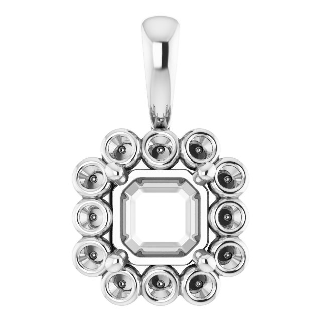 Halo-Style Pendant