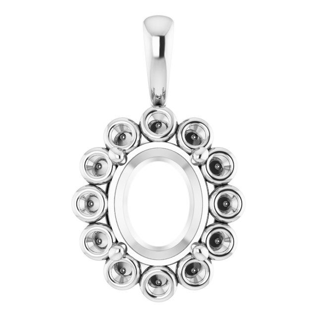 Halo-Style Pendant