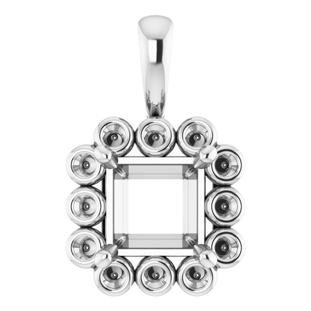 Halo-Style Pendant