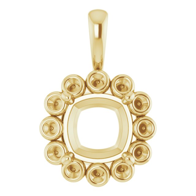 Halo-Style Pendant