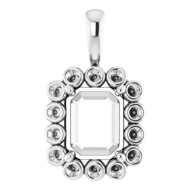 Halo-Style Pendant