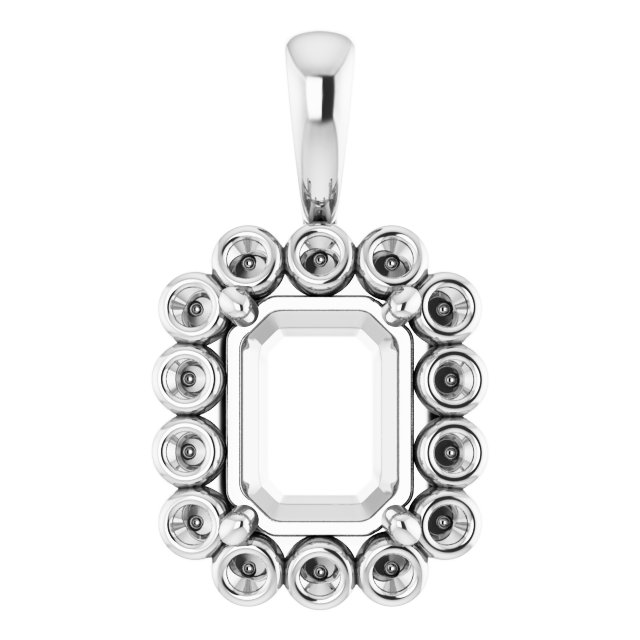 Halo-Style Pendant