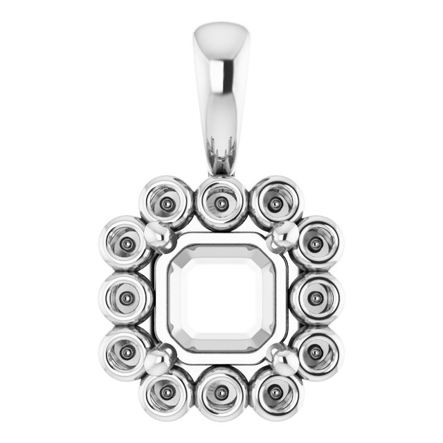 Halo-Style Pendant