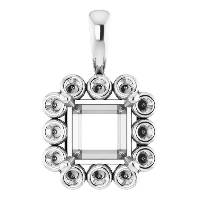 Halo-Style Pendant