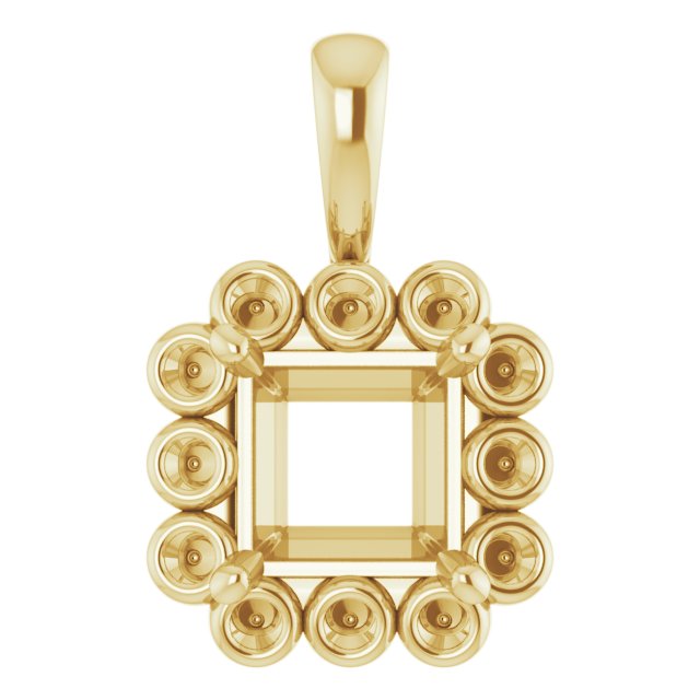 Halo-Style Pendant