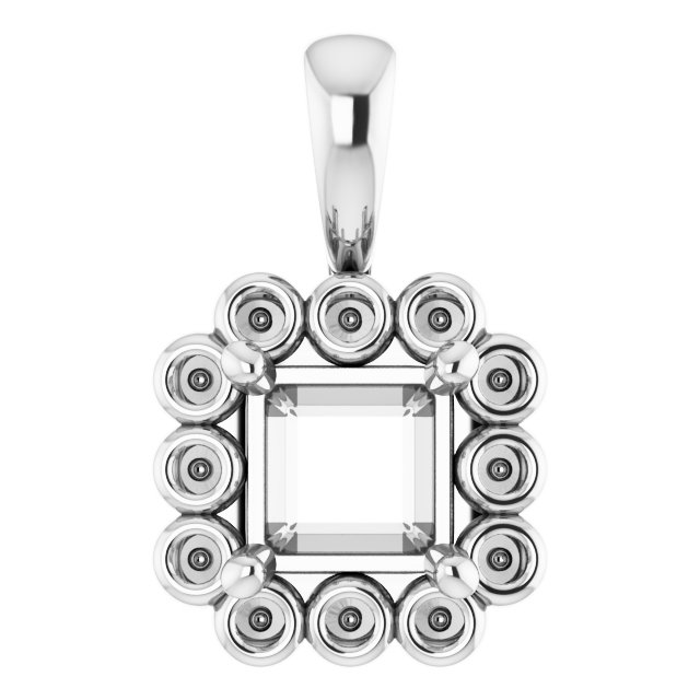 Halo-Style Pendant