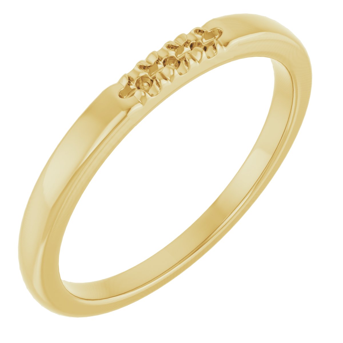 14K Yellow .06 CTW Diamond Anniversary Band Ref 16685896