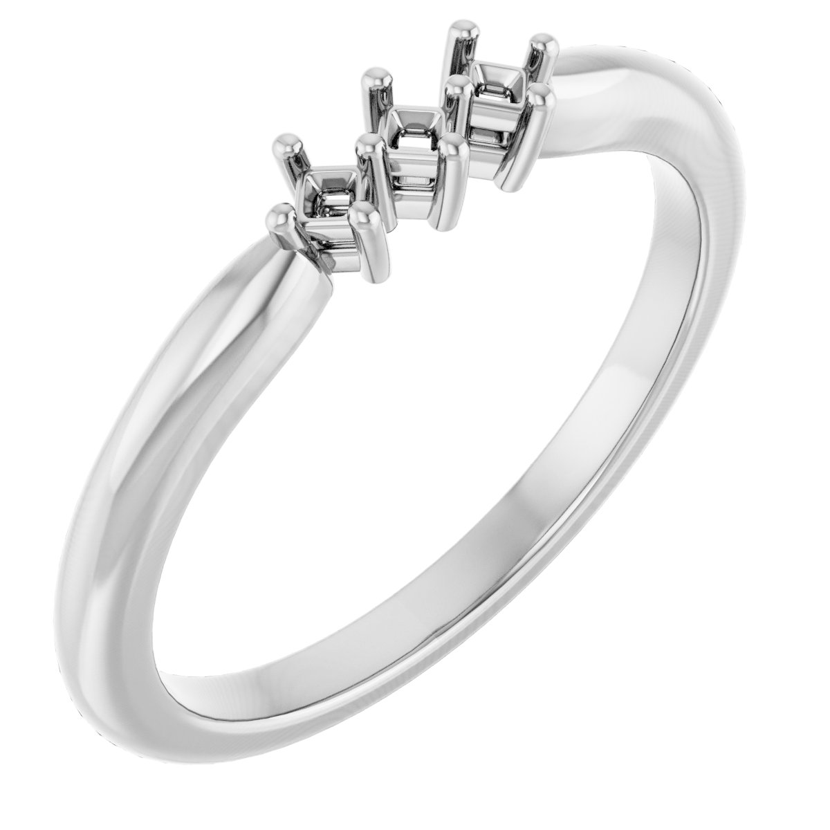 Three-Stone Anniversary Band