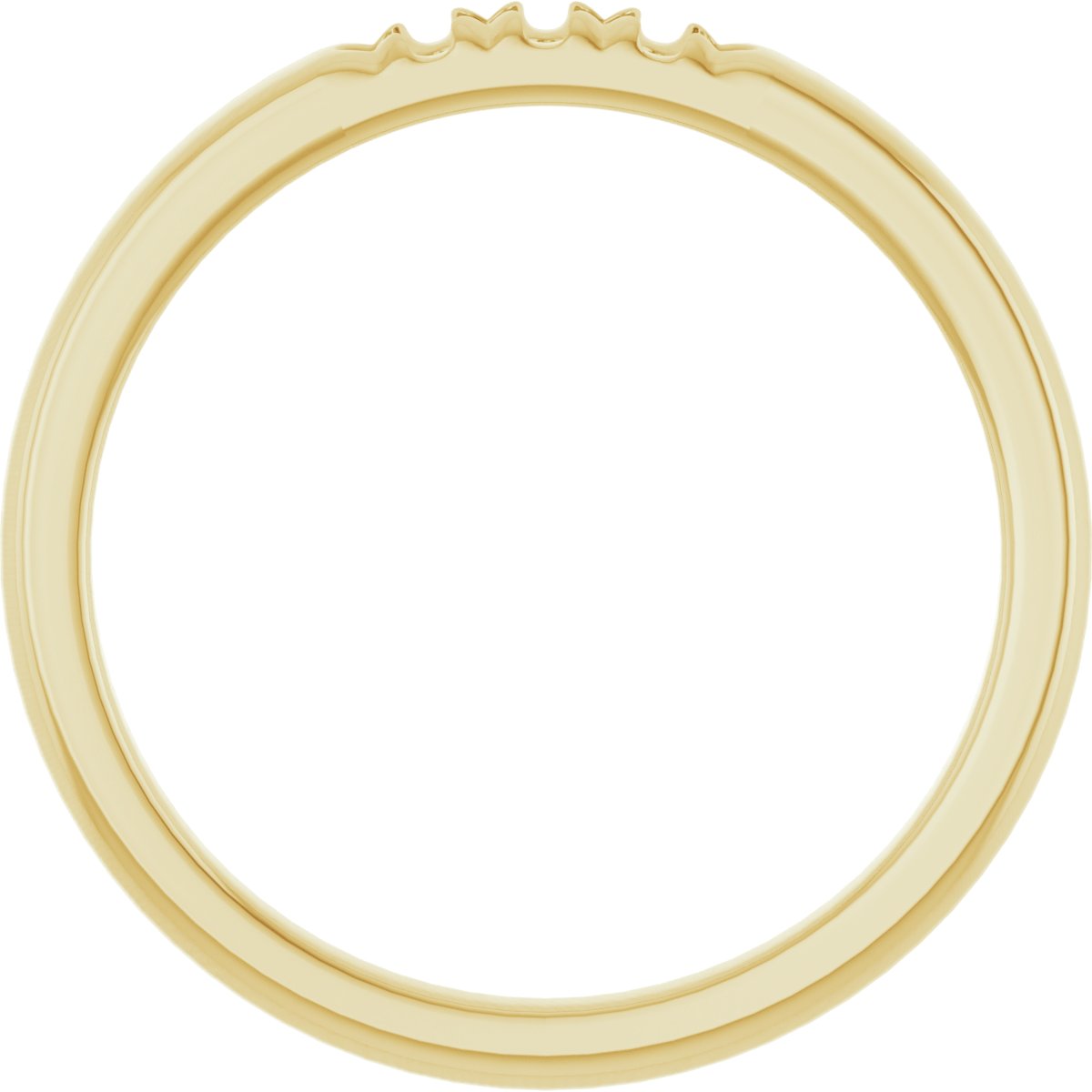 14K Yellow .09 CTW Diamond French-Set Anniversary Band