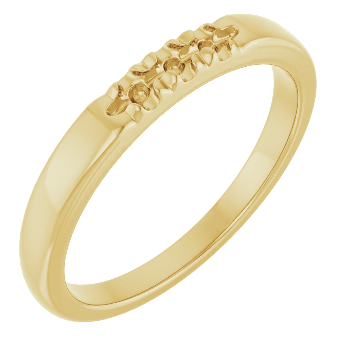 14K Yellow 1/6 CTW Natural Diamond Anniversary Band<br>(Size 7)