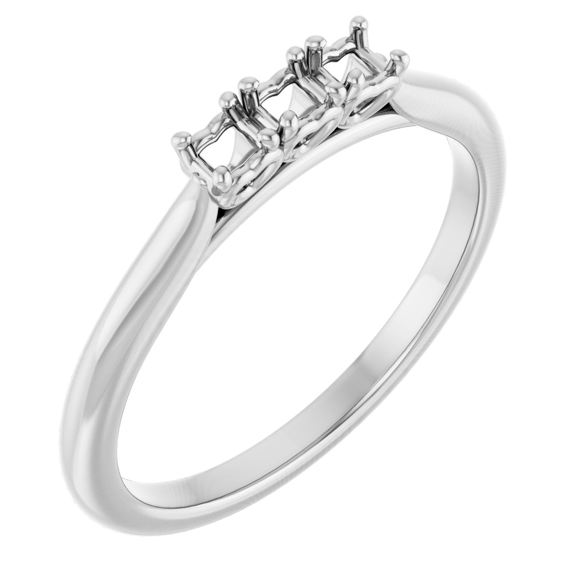 Three-Stone Anniversary Band