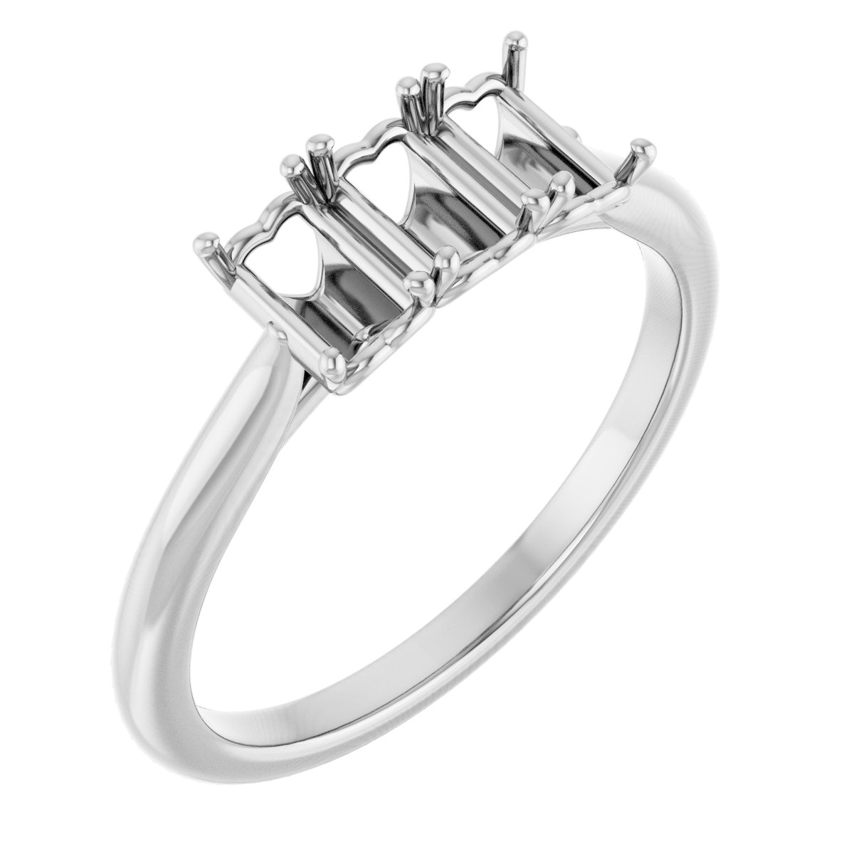 Three-Stone Anniversary Band