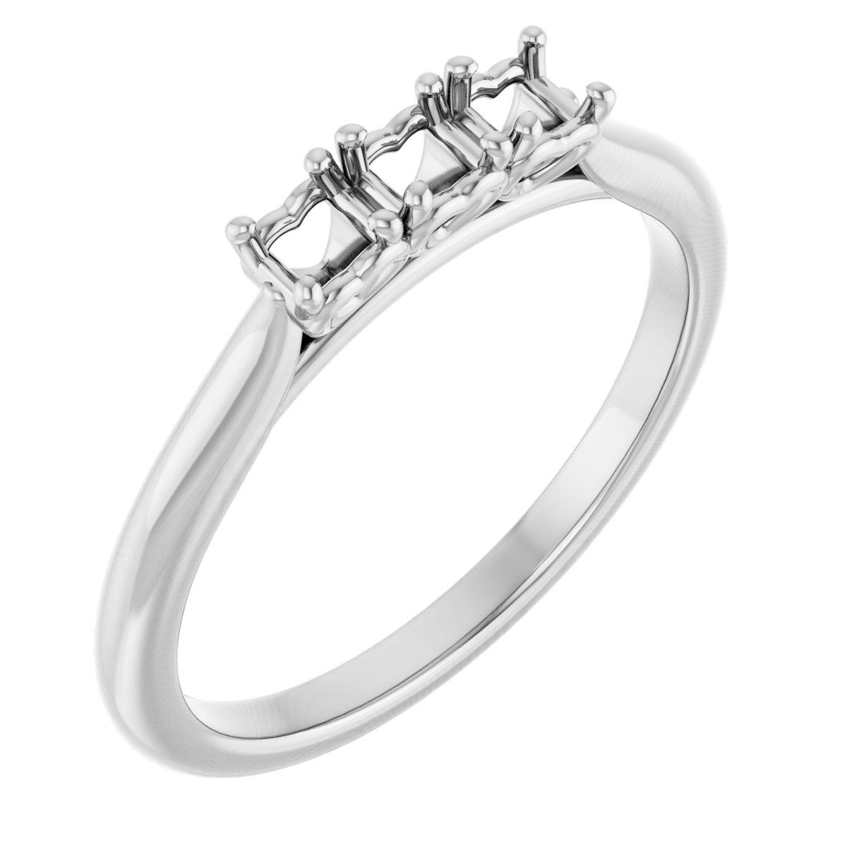 14K White 1/3 CTW Natural Diamond Anniversary Band