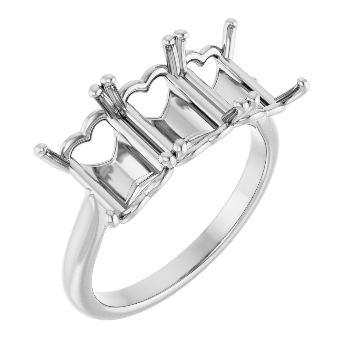 Three-Stone Anniversary Band