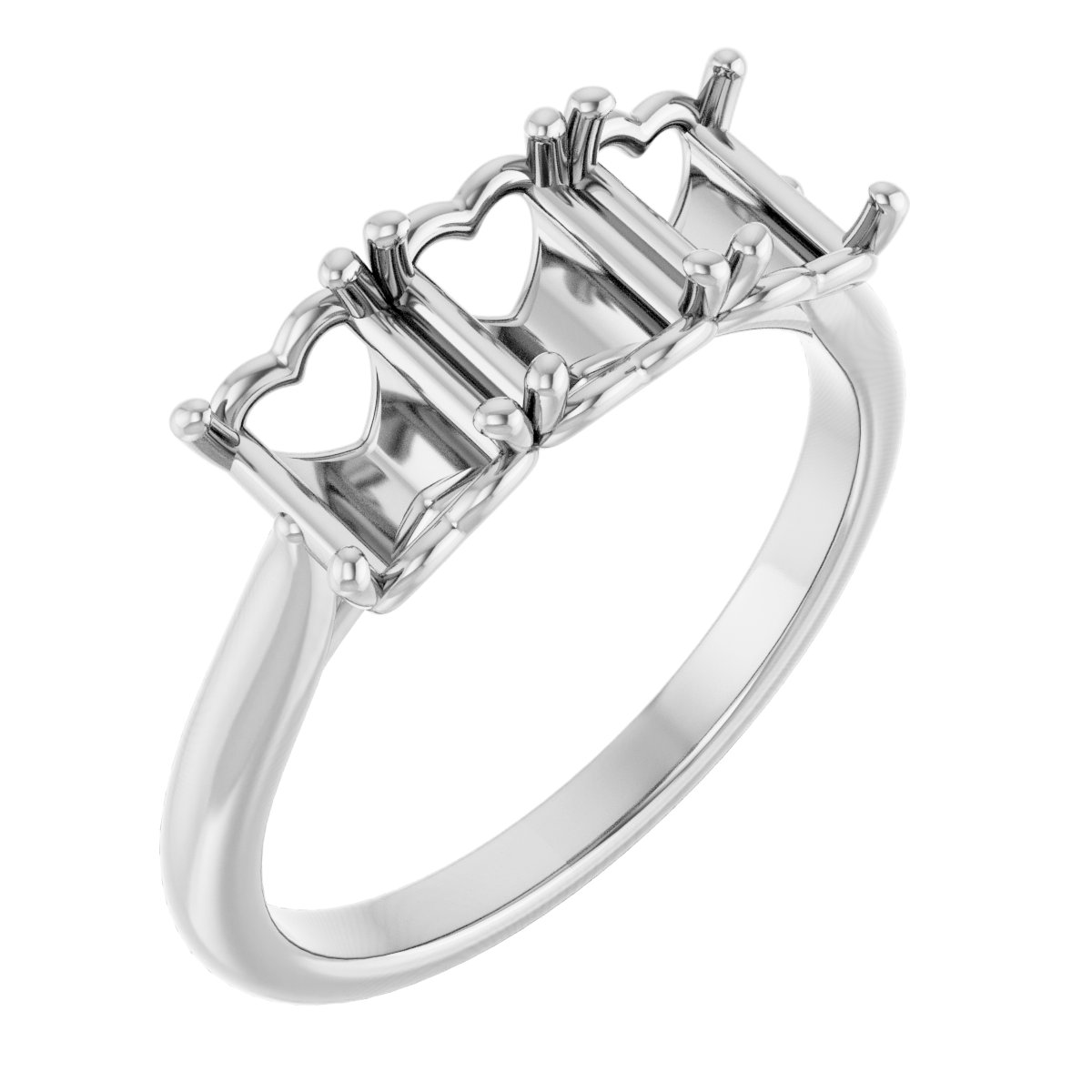 Three-Stone Anniversary Band