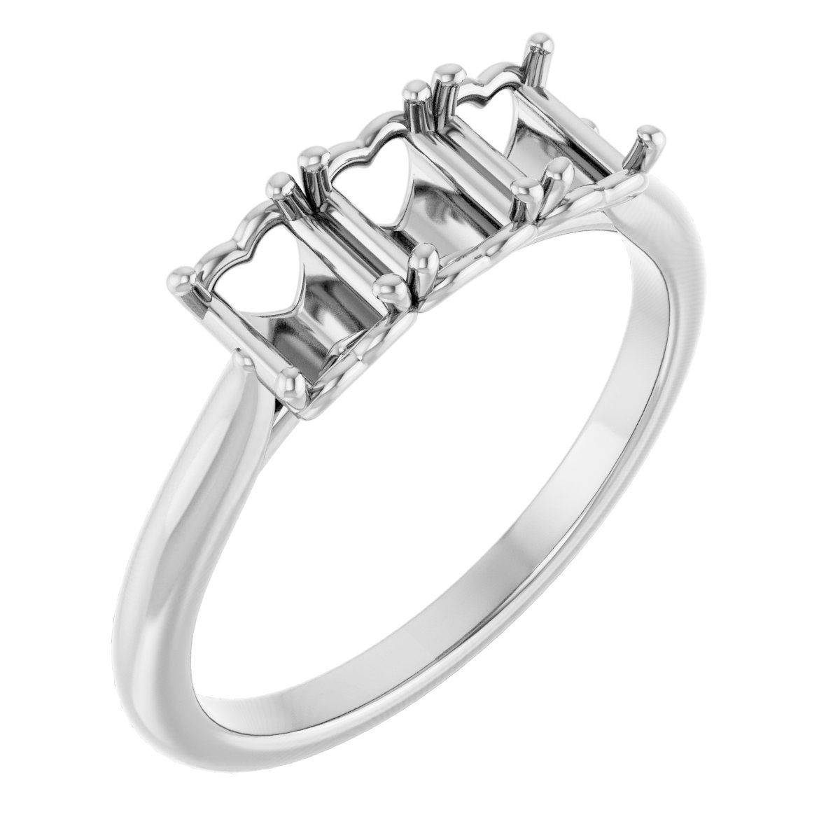 Three-Stone Anniversary Band