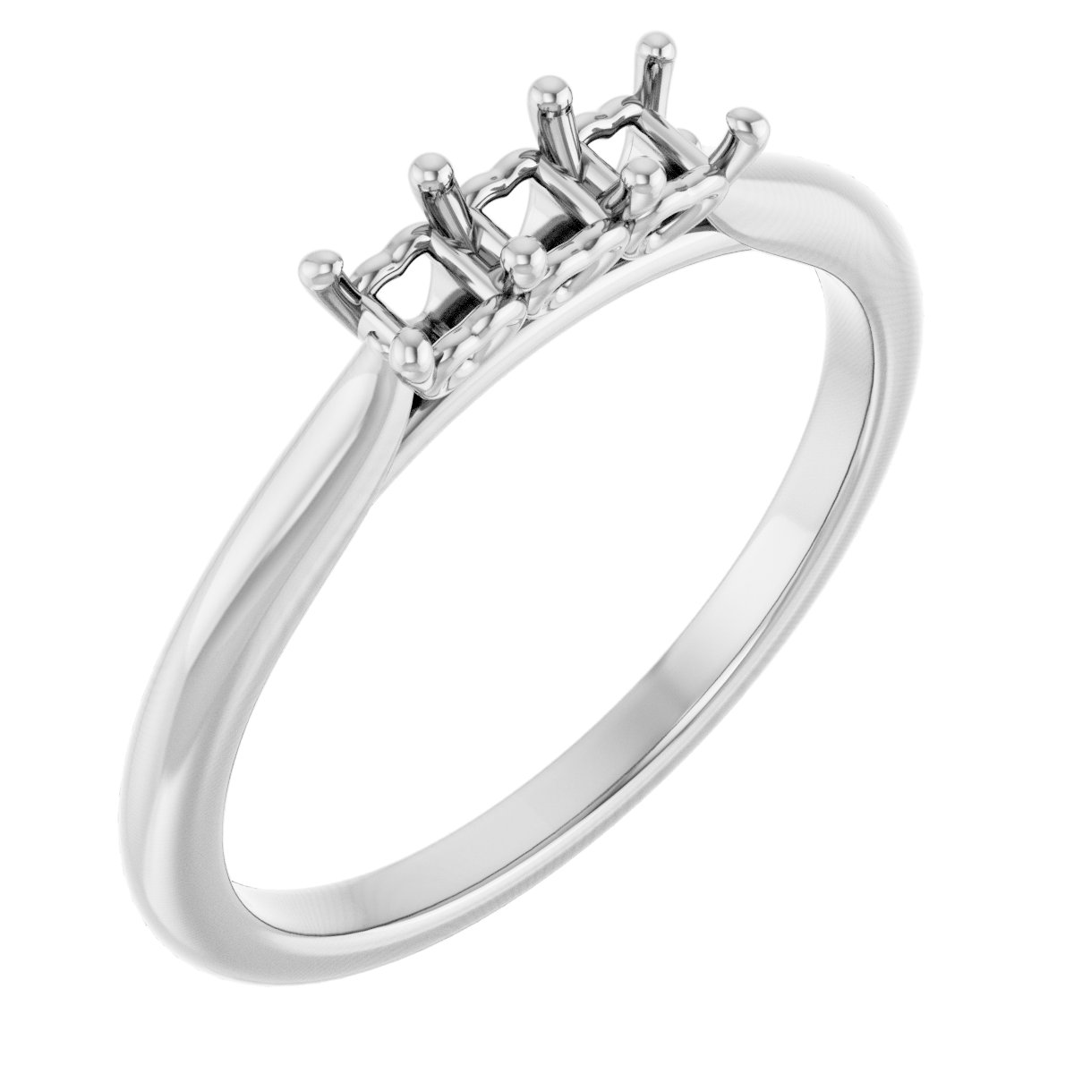 Three-Stone Anniversary Band