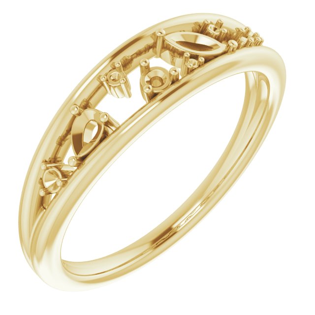 14k Yellow Gold