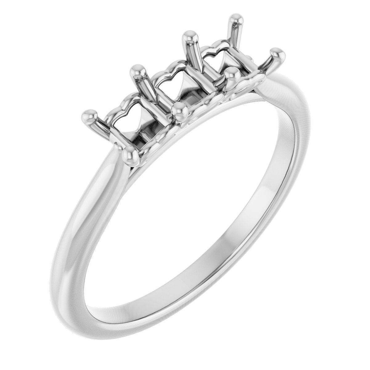 Three-Stone Anniversary Band