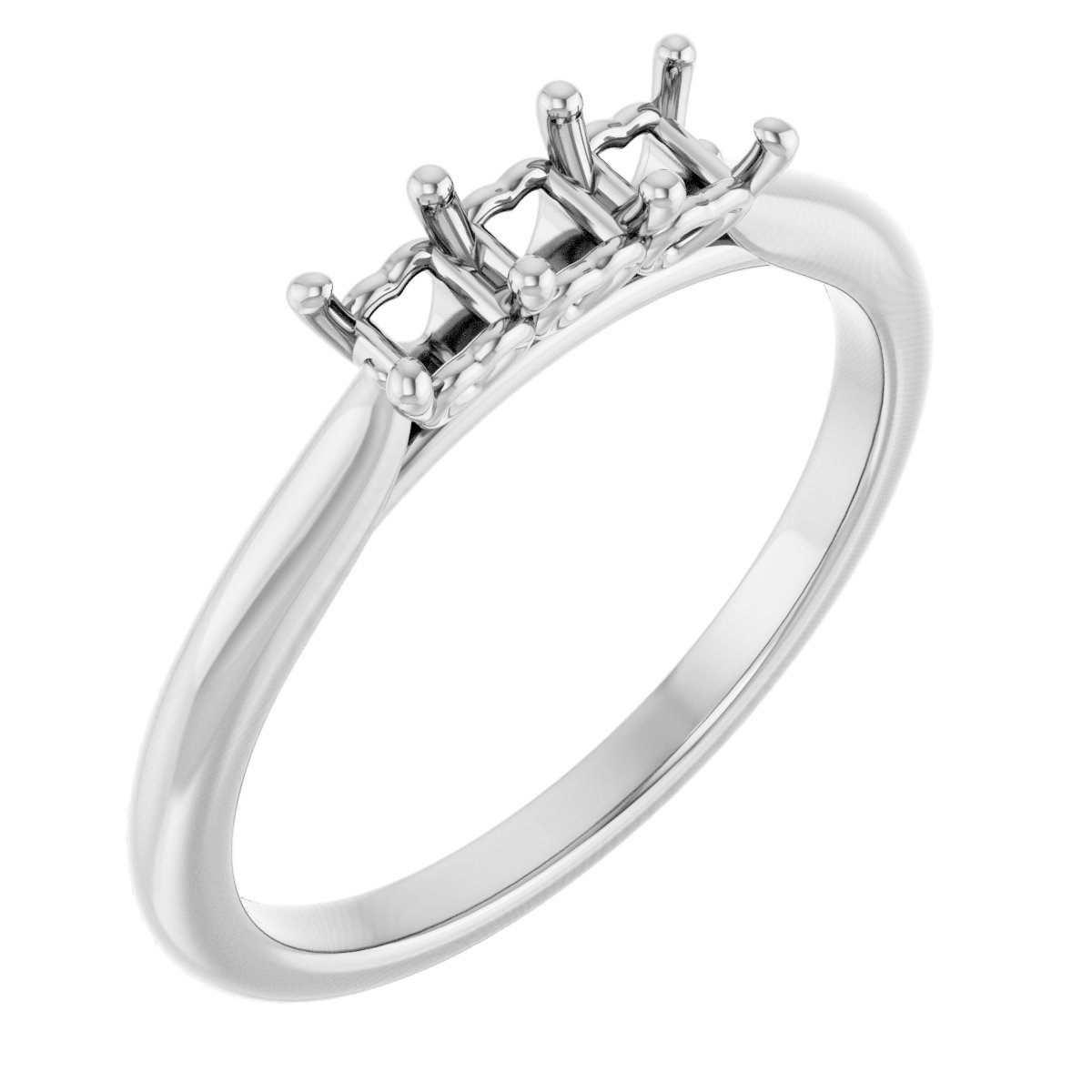 Three-Stone Anniversary Band