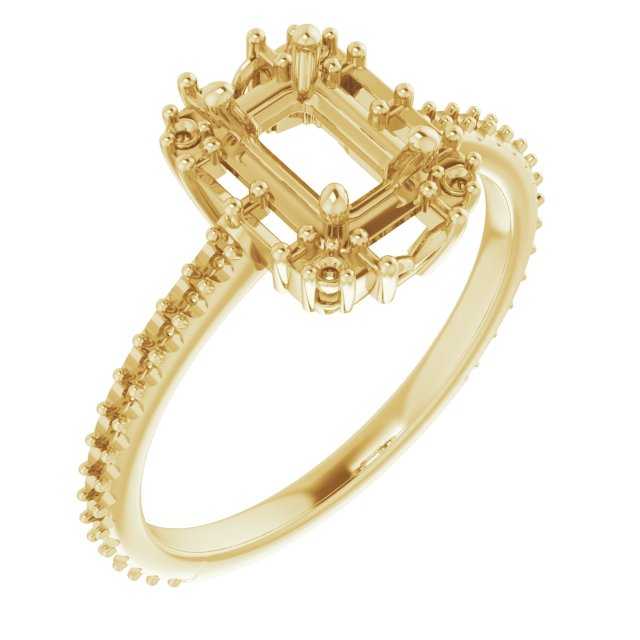 Halo-Style Engagement Ring