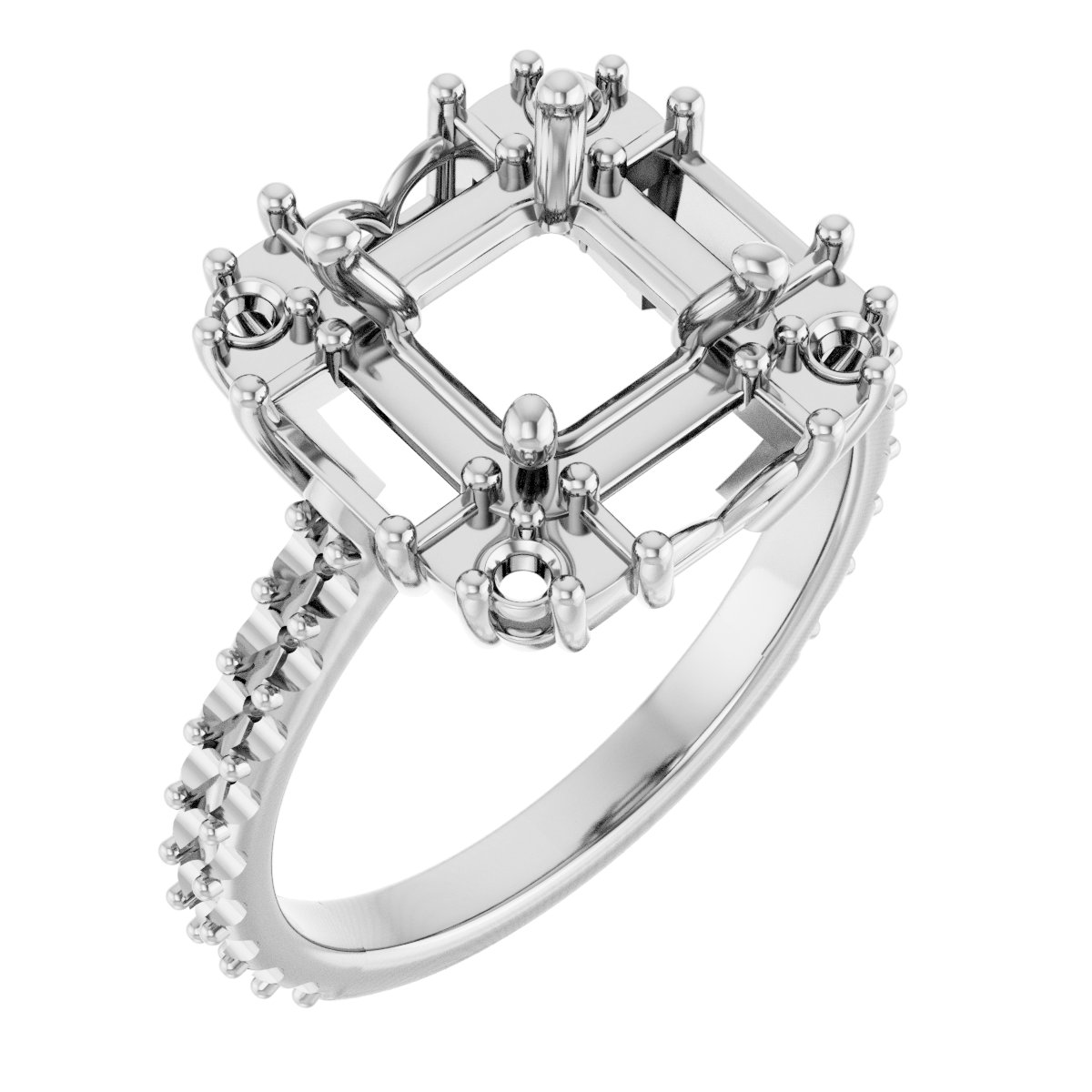 Halo-Style Engagement Ring